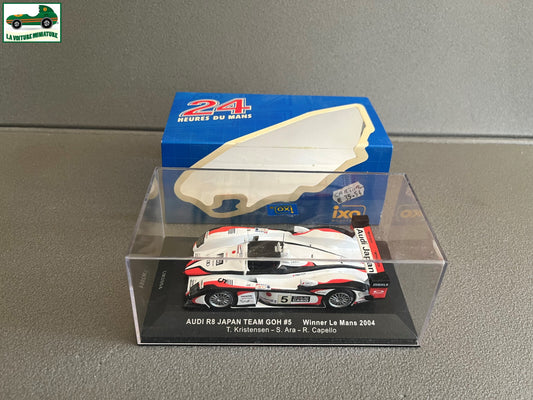 Voiture Miniature Audi R8 Japan Team GOH Winner Le Mans 2004 Ixo au 1/43