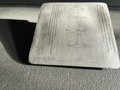 Avion miniature Militaire F-80 Fabbri Italeri 1/100