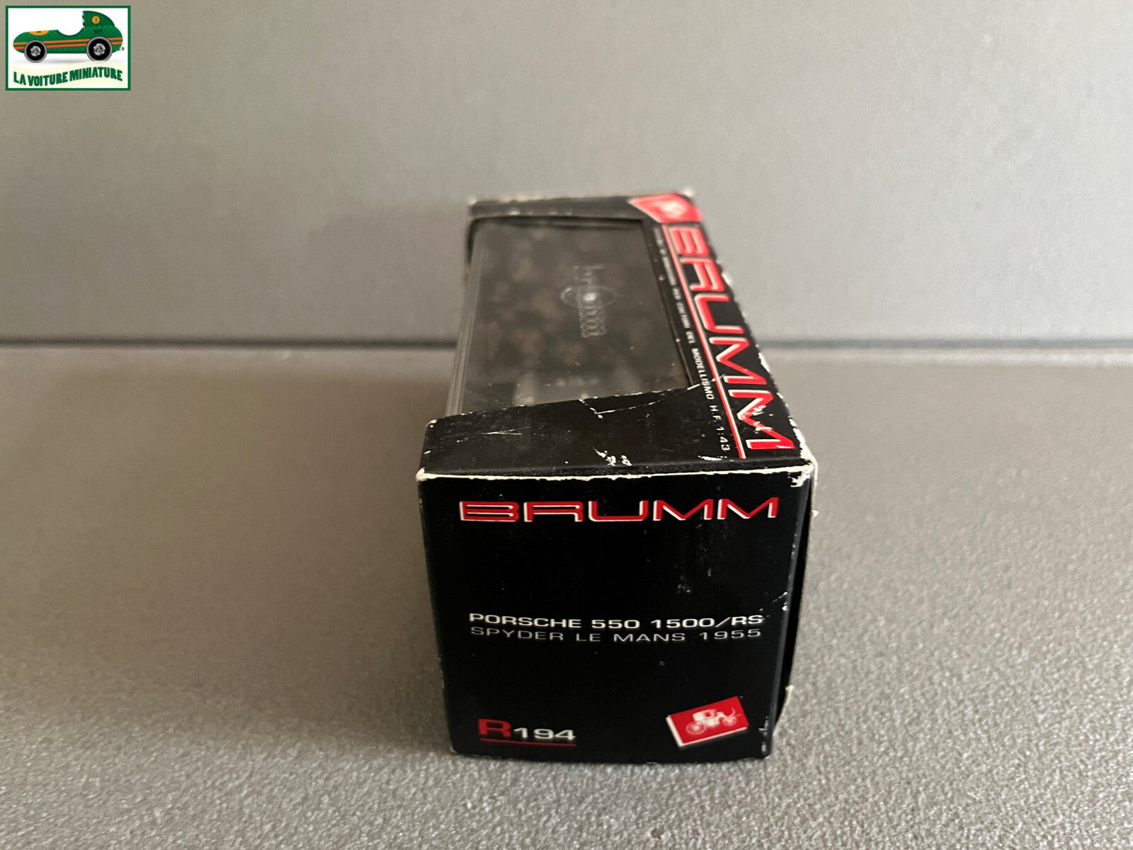 Voiture Miniature Porsche 500 1500/RS Spyder Le Mans Brumm Italy au 1/43