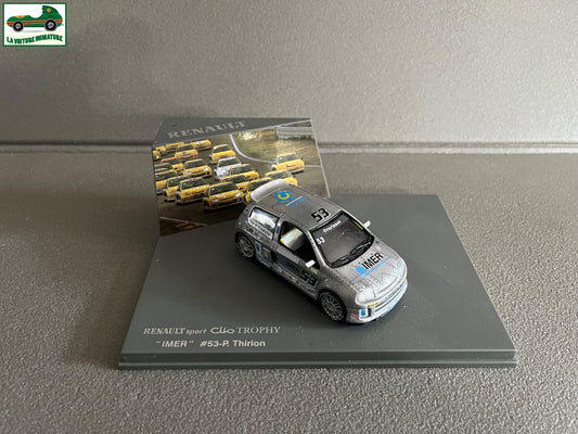 Voiture miniature Renault Sport Clio Trophy Imer UH au 1/43
