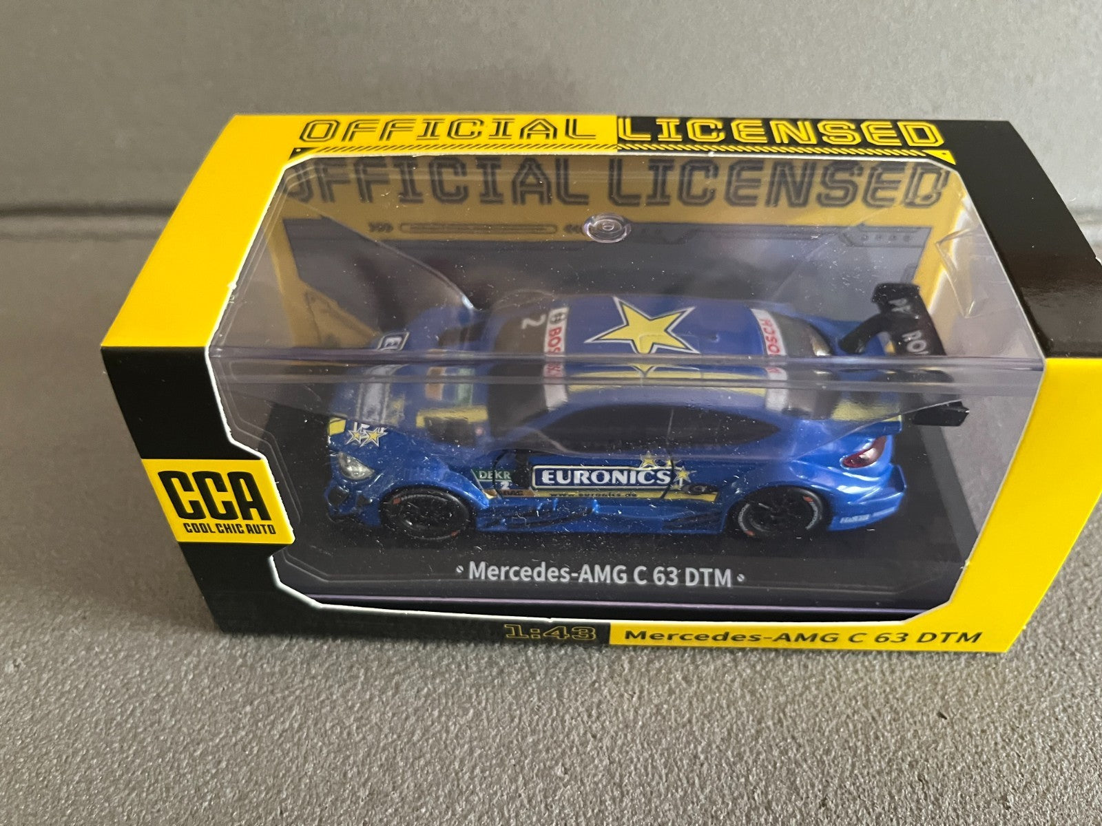 Voiture Miniature Mercedes AMG C 63 DTM CCA Cool Chic Auto 1/43