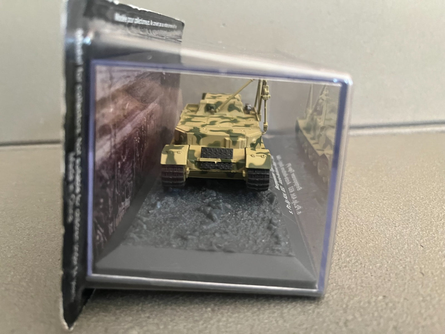 Miniature Militaire Char Tank Blindé Bergepanzer Tiger Italy 1944 Altaya 1/72