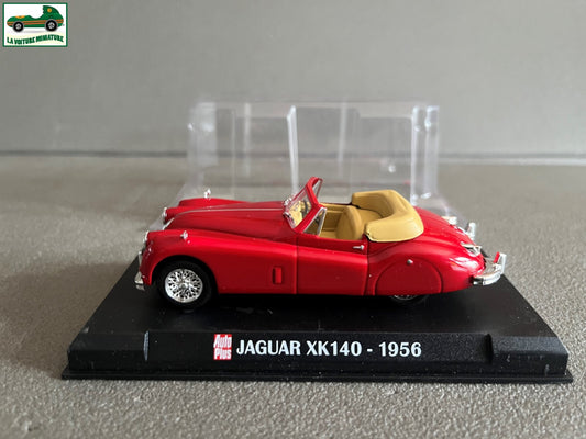 Voiture Miniature Jaguar XK 140 XK140 1956 Auto Plus Hachette 1/43