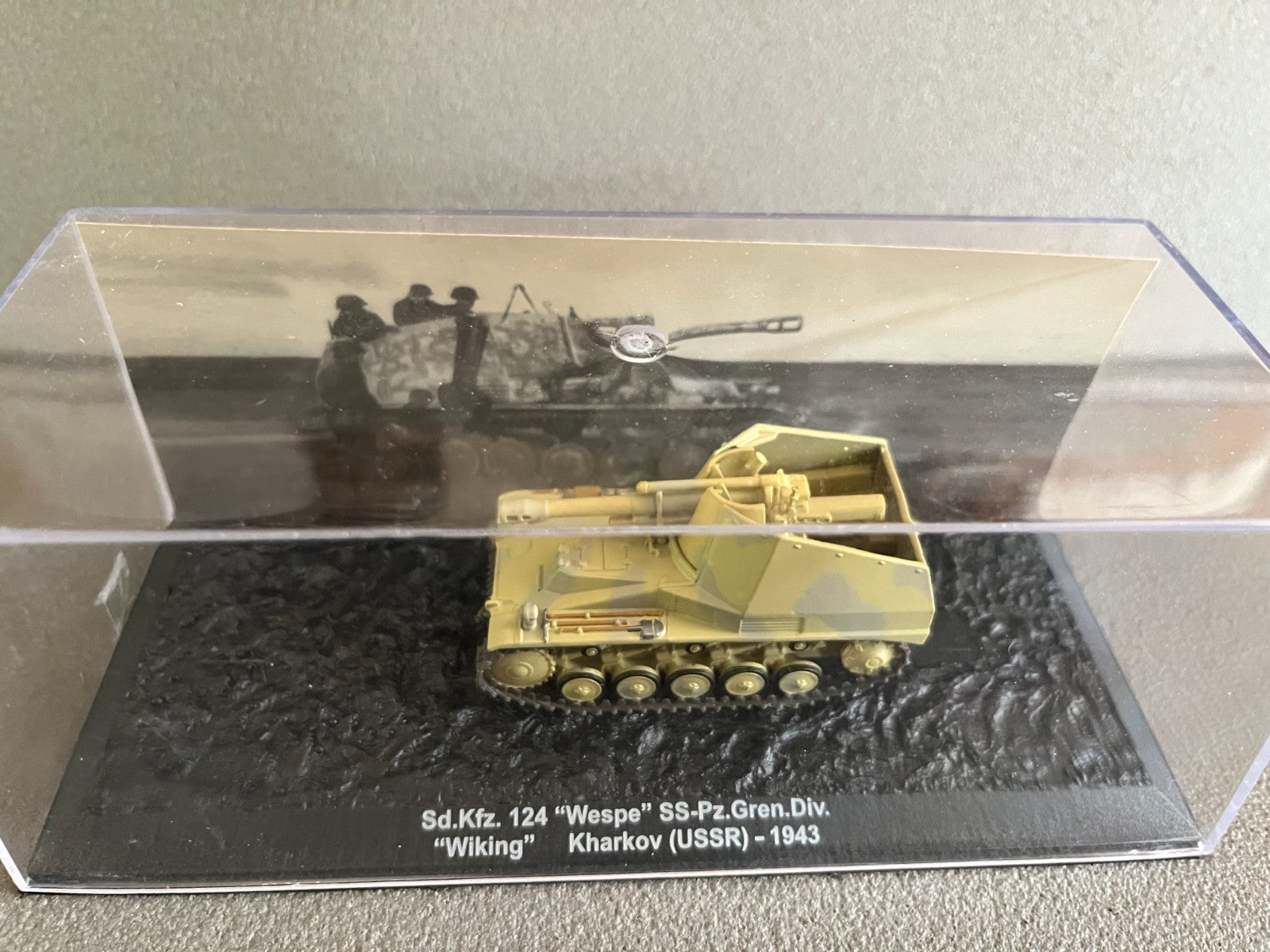 Miniature Militaire Char Tank Blindé Sd.Kfz. 124 Wespe USSR 1943 Altaya 1/72