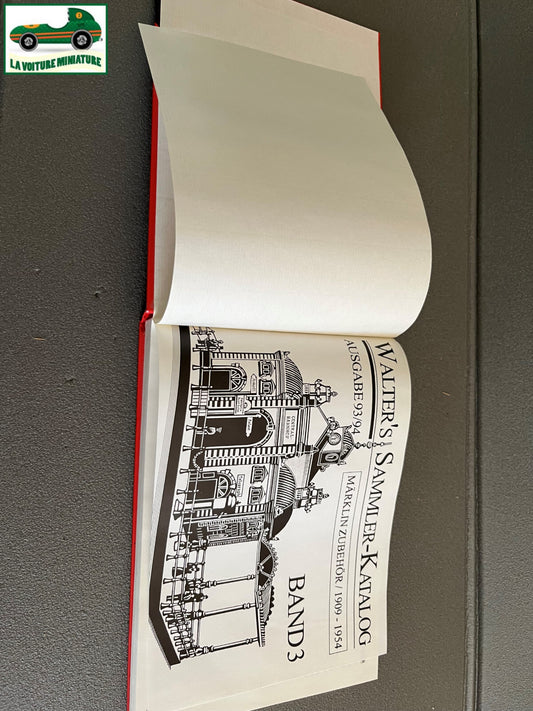 Livre Train Catalogue Modélisme Ferroviaire Walter's Sammler Katalog Band 3