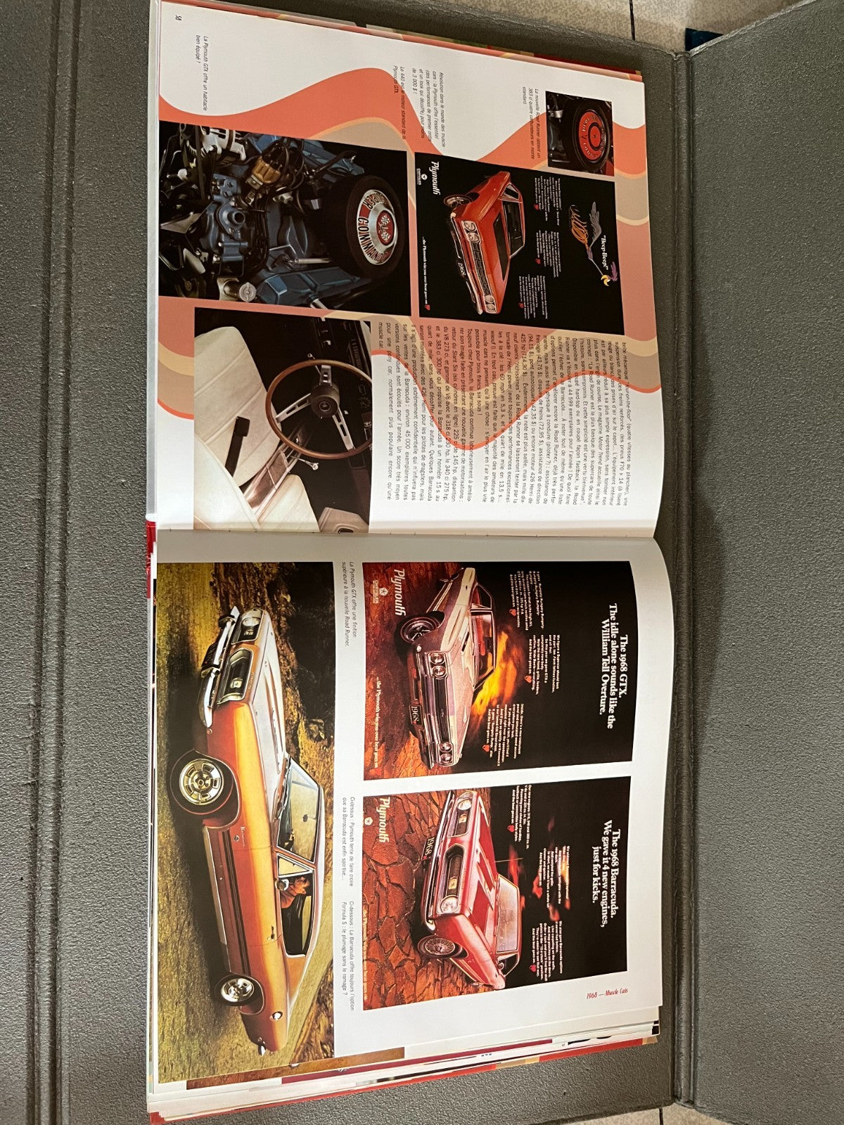 Livre Voiture Automobile voitures américaines Muscle Cars ETAI 1964 1974