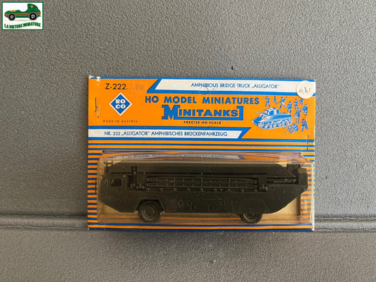 Miniature Engin Militaire Camion Blindé Z-222 Alligator Roco Minitanks  1/87 HO