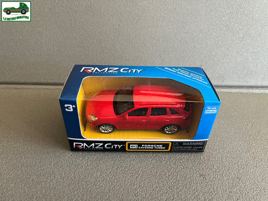 Voiture miniature Porsche Cayenne Turbo RMZ City 1/43