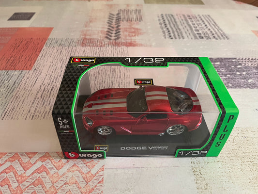 Voiture Miniature Burago Dodge Viper SRT-10 au 1/32
