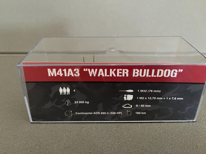 Miniature Militaire Char Tank Blindé M41A3 Walker Bulldog 1962 Altaya 1/72