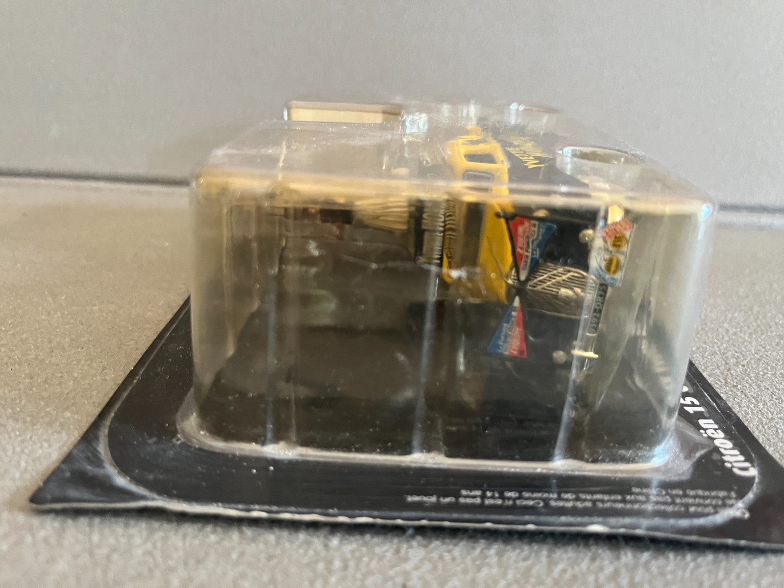 Voiture Miniature Citroen 15CV Yvette Horner Tour de France 1955 Vélo Norev 1/43