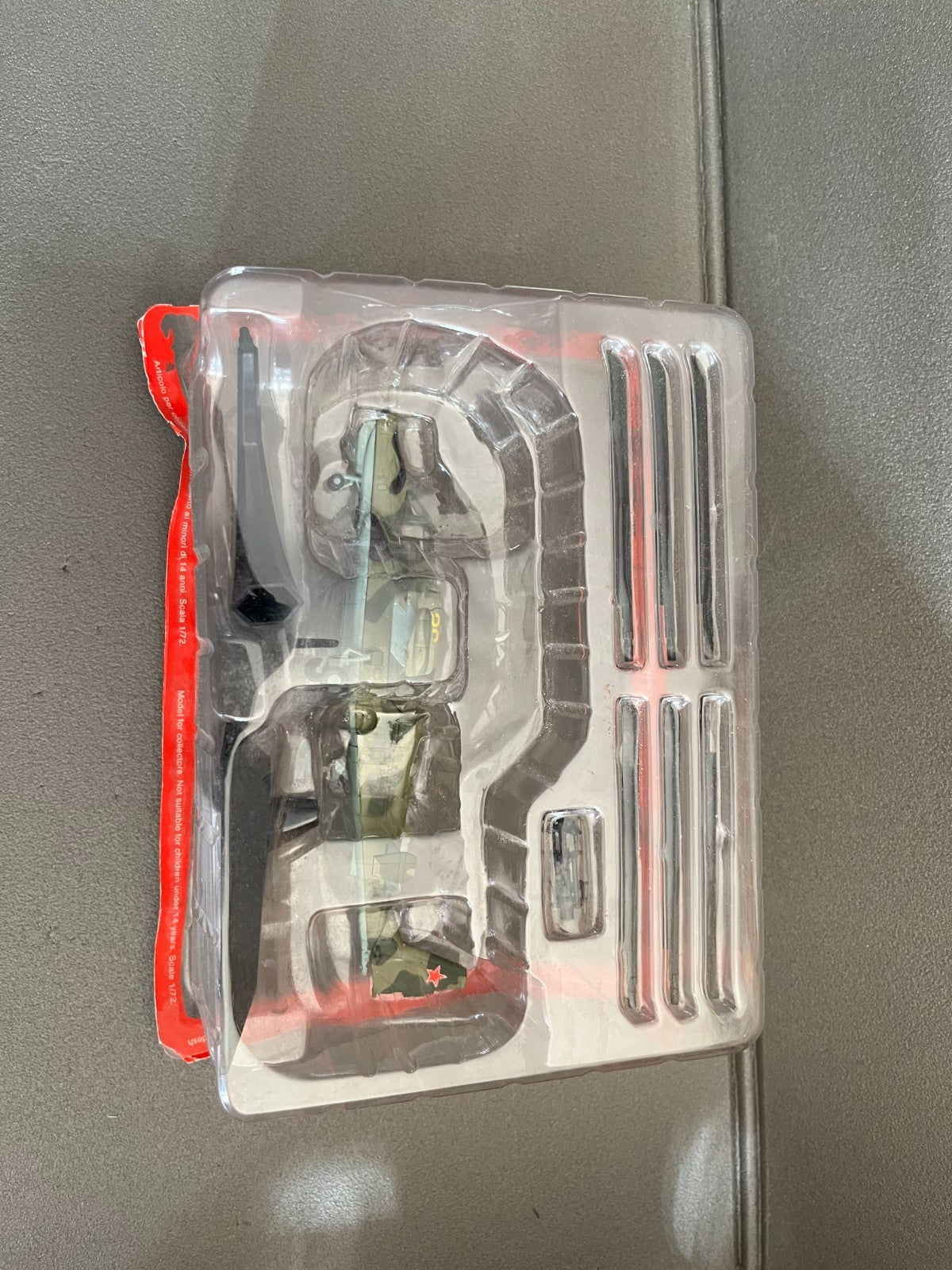 Hélicoptère de combat Miniature Kamov KA-50 Black Shark Hokum Altaya 1/72