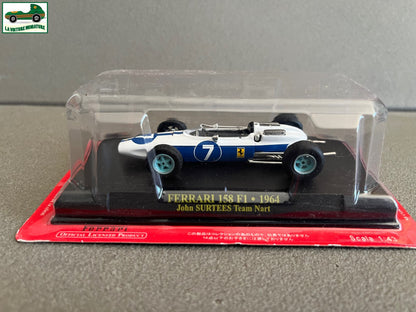 Voiture miniature Collection Formule 1 Ferrari 158 F1 1964 Surtees Nart au 1/43