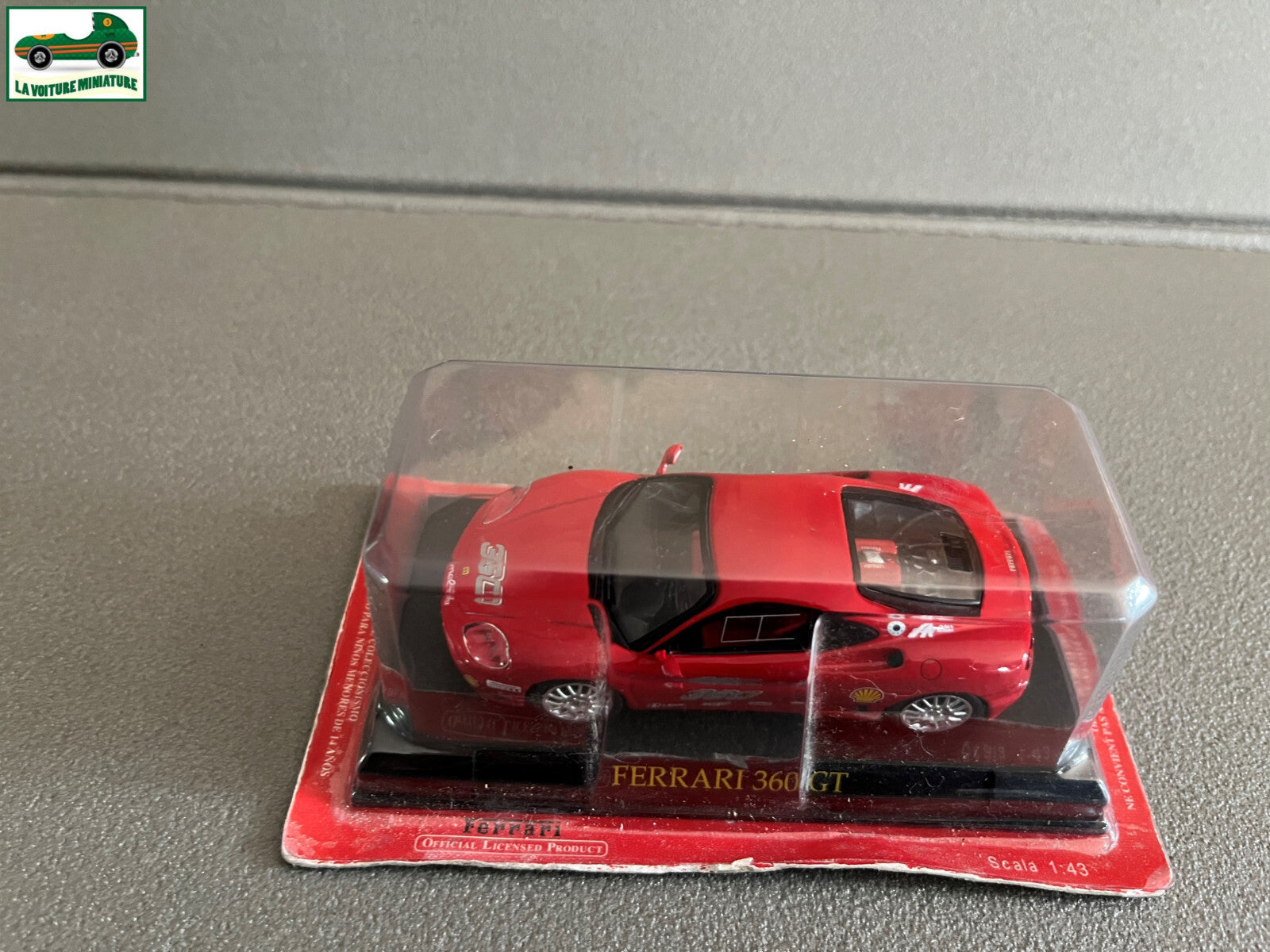 Voiture miniature Collection Ferrari 360 GT Ixo Fabbri au 1/43