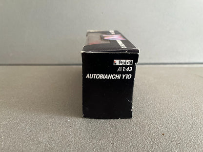 Ancienne Voiture miniature Autobianchi Y10 Polistil Italy au 1/43