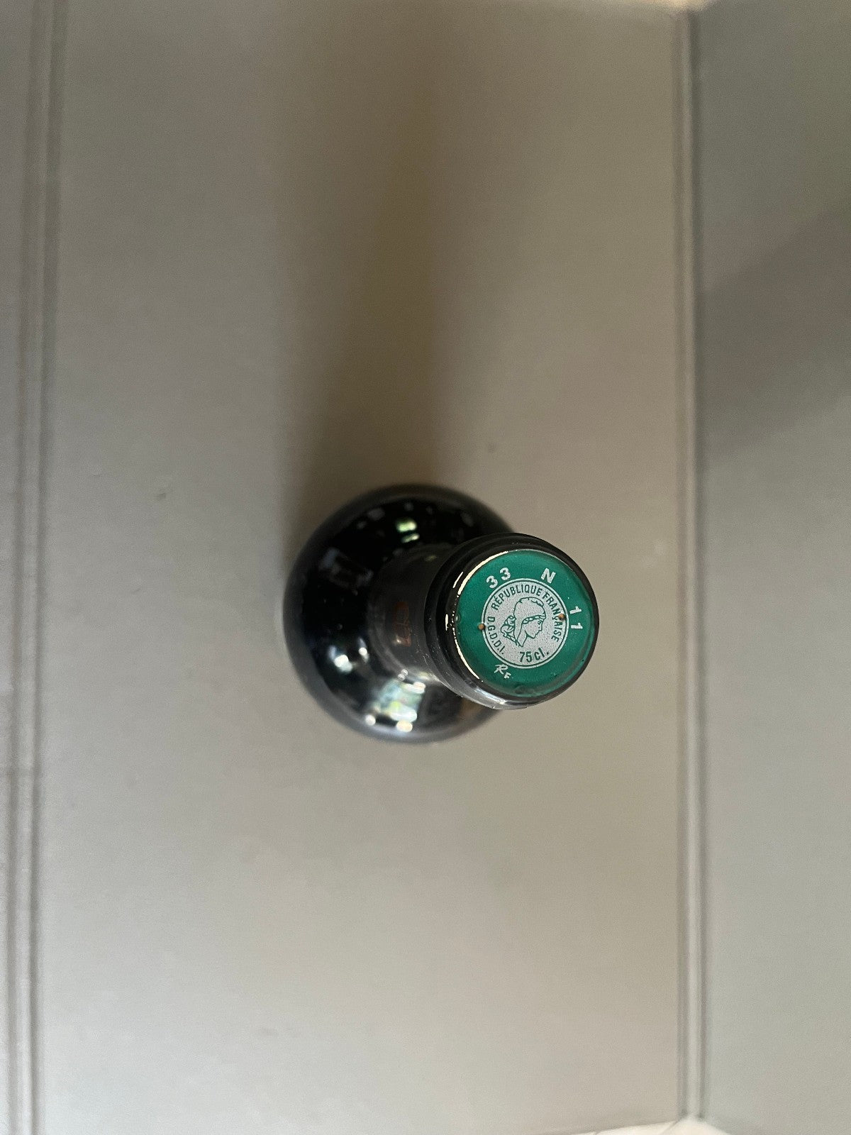 Ancienne Bouteille Vin Bordeaux Chateau le Calvaire 2017 Collection Personnelle