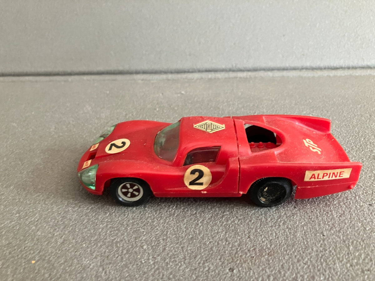 Ancienne Voiture Miniature Plastique Renault Alpine A210 Le Mans