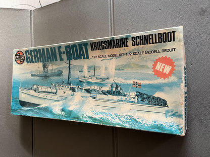 Maquette Kit  Bateau Navire Militaire German E-Boat AirFix 1/72 Incomplet