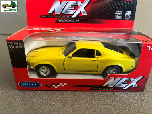 Voiture miniature Ford Mustang Boss 1970 Welly 1/34 - 1/36 - 1/39