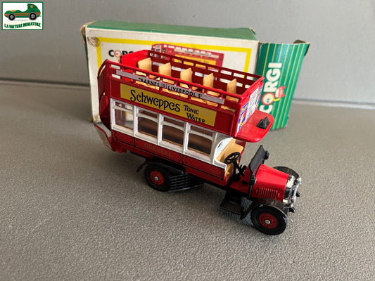 Voiture Miniature Bus Anglais Corgi Thornycroft J Type Bus