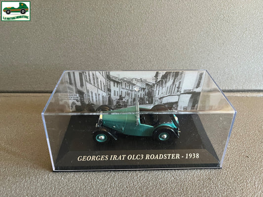 Voiture Miniature Georges Irat OLC3 Roadster 1938 au 1/43 Ixo Altaya