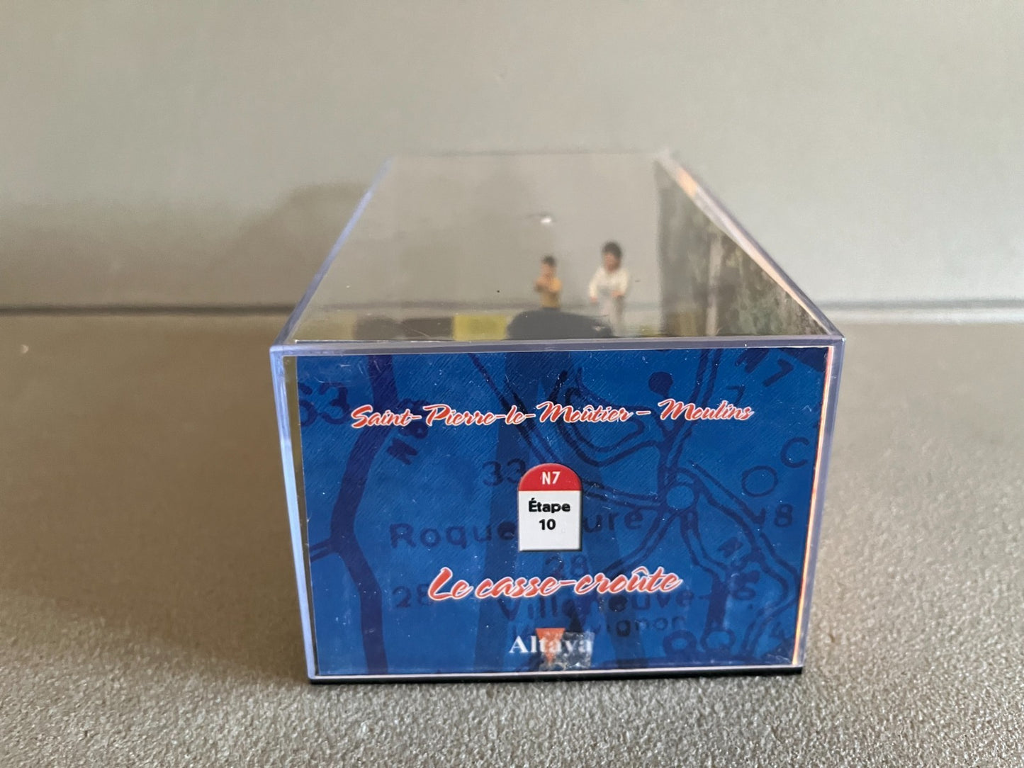 Voiture Miniature Simca P60 Ranch Etape 10 La Route Bleue RN7 1/43