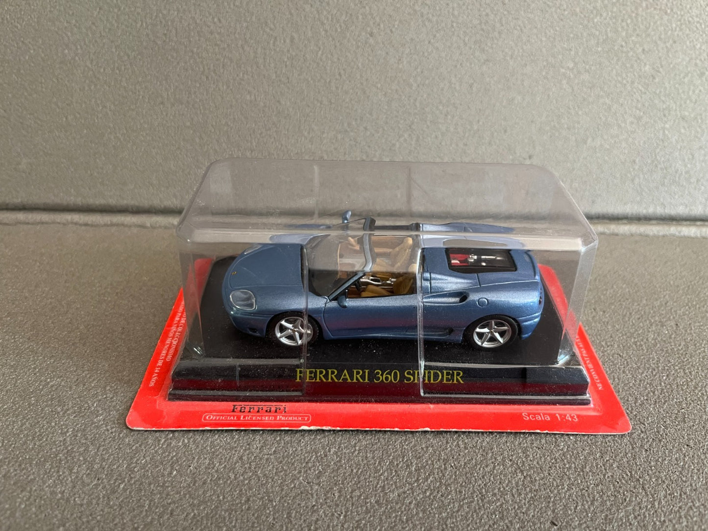 Voiture miniature Collection Ferrari 360 Spider Ixo Fabbri au 1/43