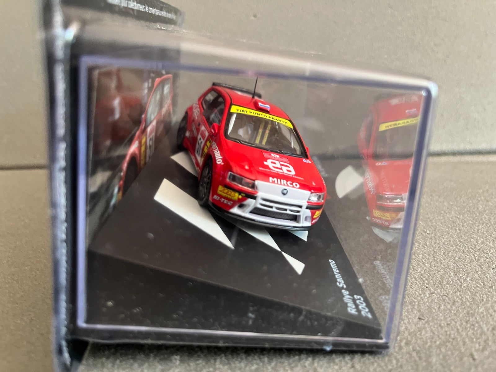 Voiture Miniature Fiat Punto S1600 Rallye Sanremo 2003 au 1/43