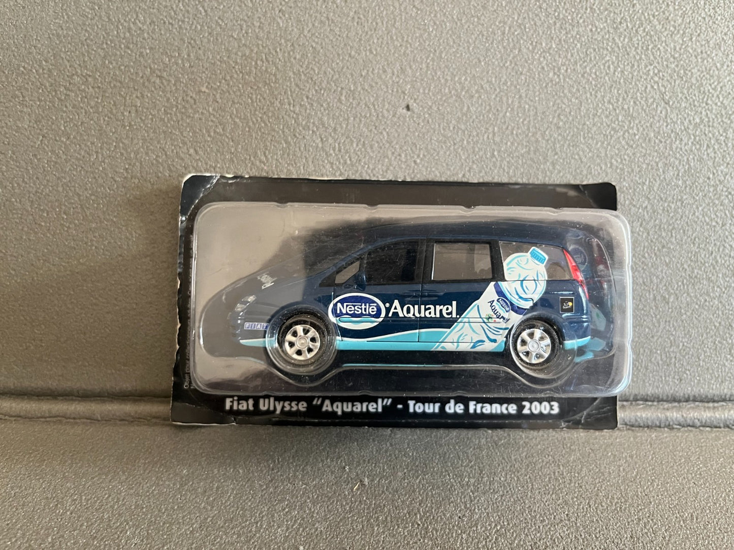 Voiture Miniature Fiat Ulysse Aquarel 2003 Tour de France Vélo Norev au 1/43