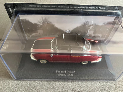 Voiture Miniature Panhard Dyna Z Taxi Paris 1953 au 1/43