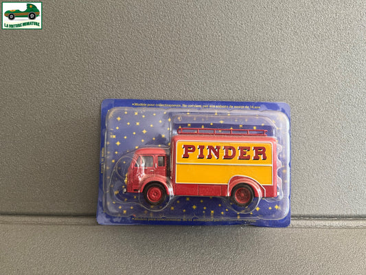Voiture Miniature Simca Cargo Frigo N°26 Cirque Pinder Altaya 1/50