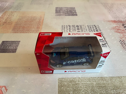 Voiture Miniature Renault Megane Trophy MC Gregor Mondo Motors au 1/43