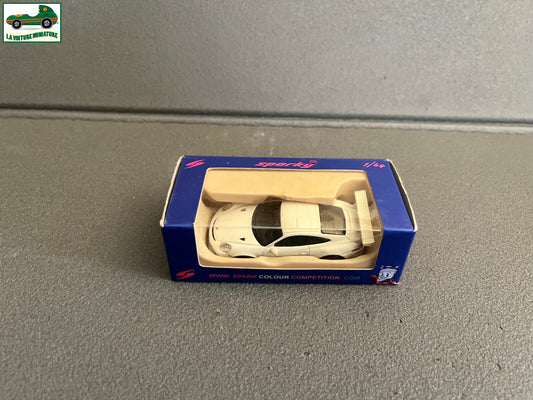 Voiture Miniature Porsche 911 GT3 Cup 2015 White Sparky Spark 1/64