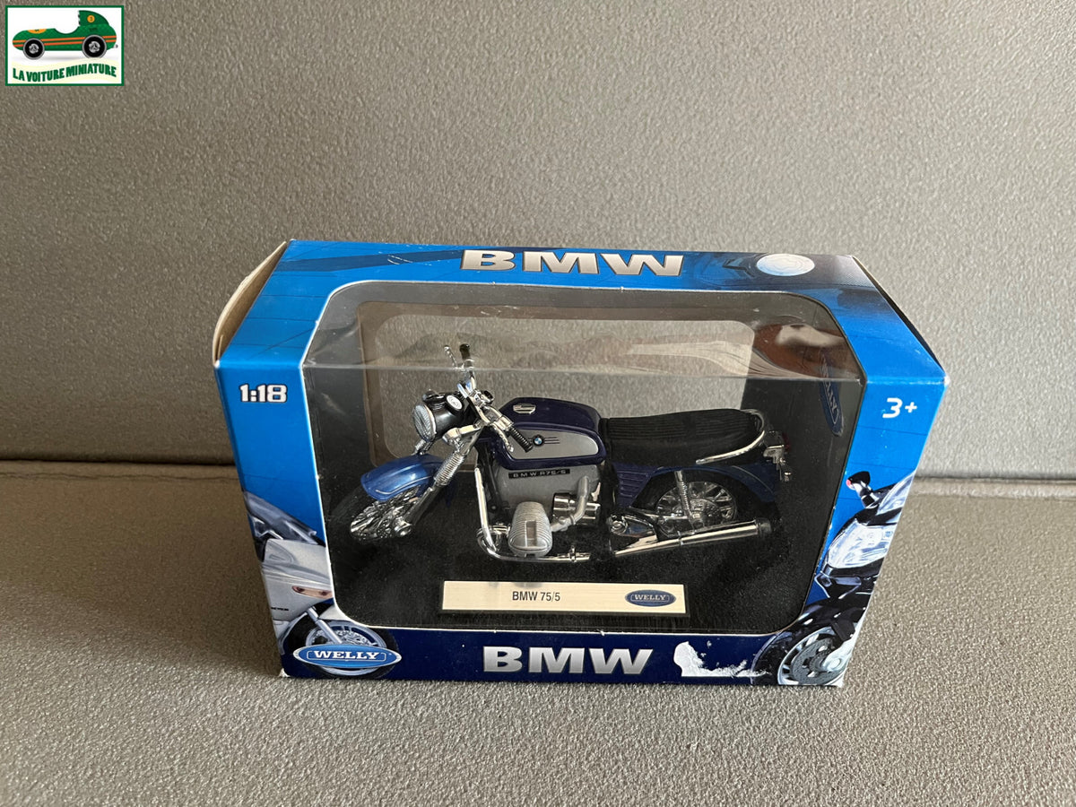 Moto miniature BMW 75/5 Welly au 1/18