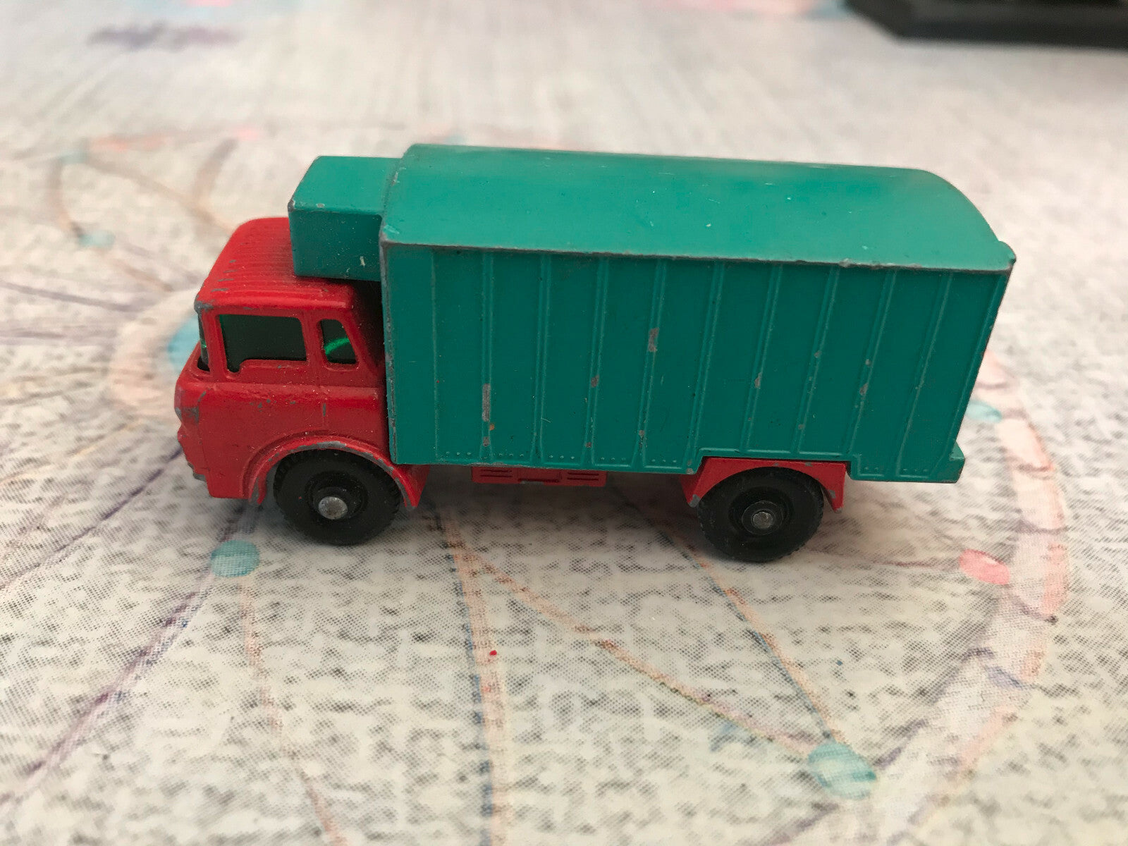 Voiture Miniature Camion Matchbox Series 44 Foden Refrigerator Truck Lesney