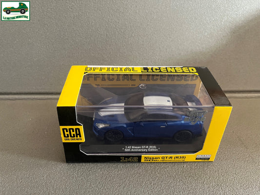 Voiture Miniature Nissan GT-R R35 50th Edition CCA Cool Chic Auto 1/42 non 1/43