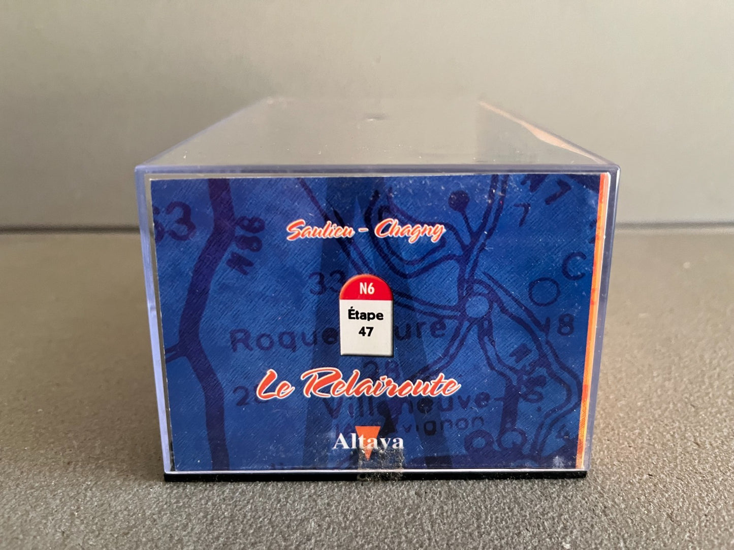 Voiture Miniature Jaguar MK VII Etape 47 La Route Bleue RN7 1/43