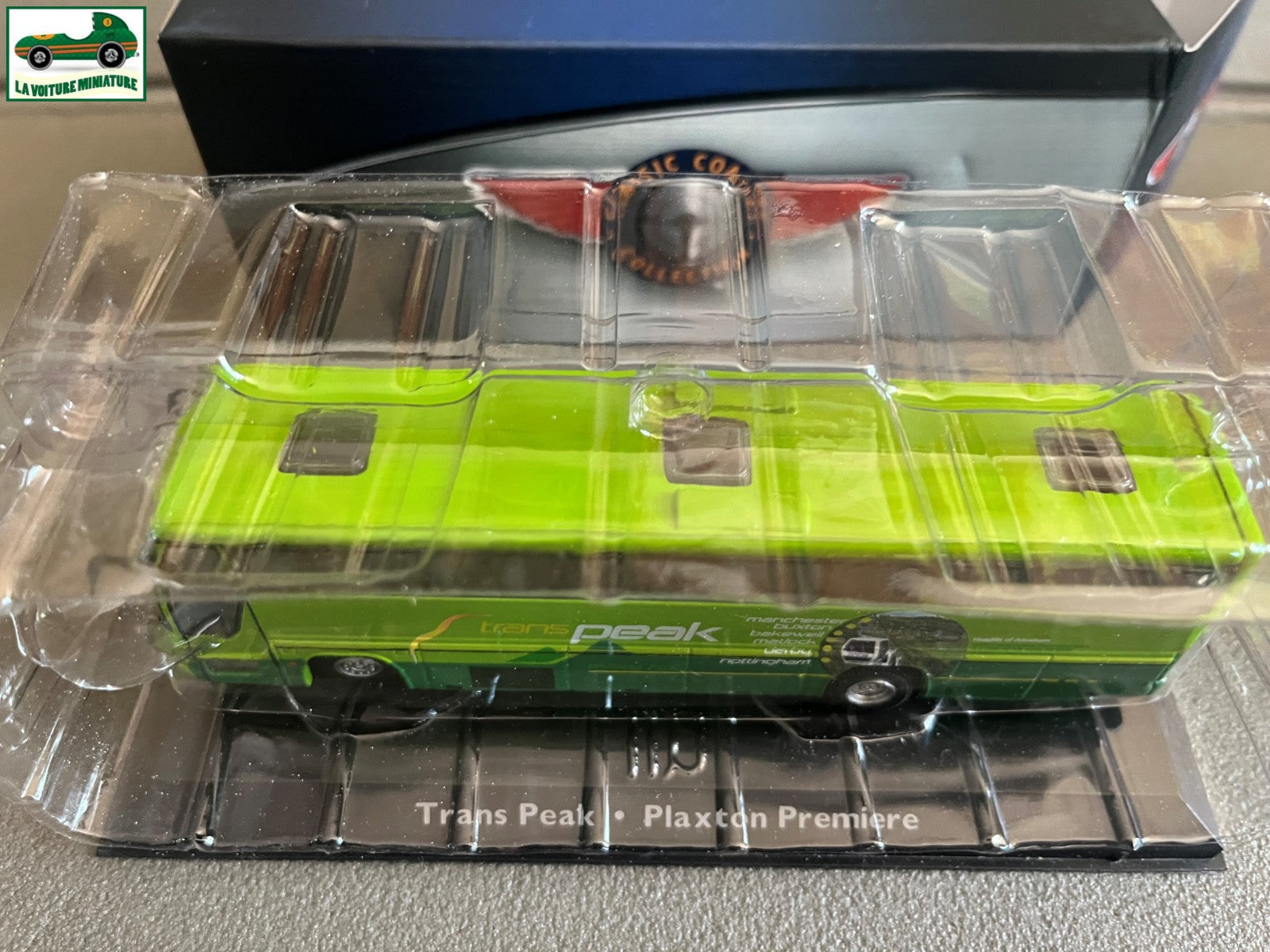 Voiture miniature Trans Peak Plaxton Premiere Autobus Autocar Bus Atlas 1/72