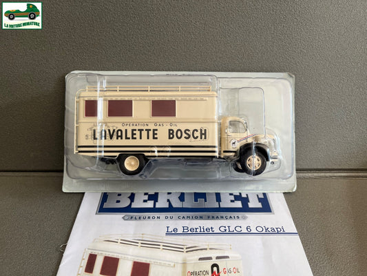 Voiture miniature Camion Berliet GLC 6 Okapi Hachette 1/43