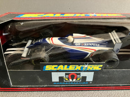 Voiture Miniature Circuit Formule 1  Williams Renault FW 15C  Scalextric 1/32