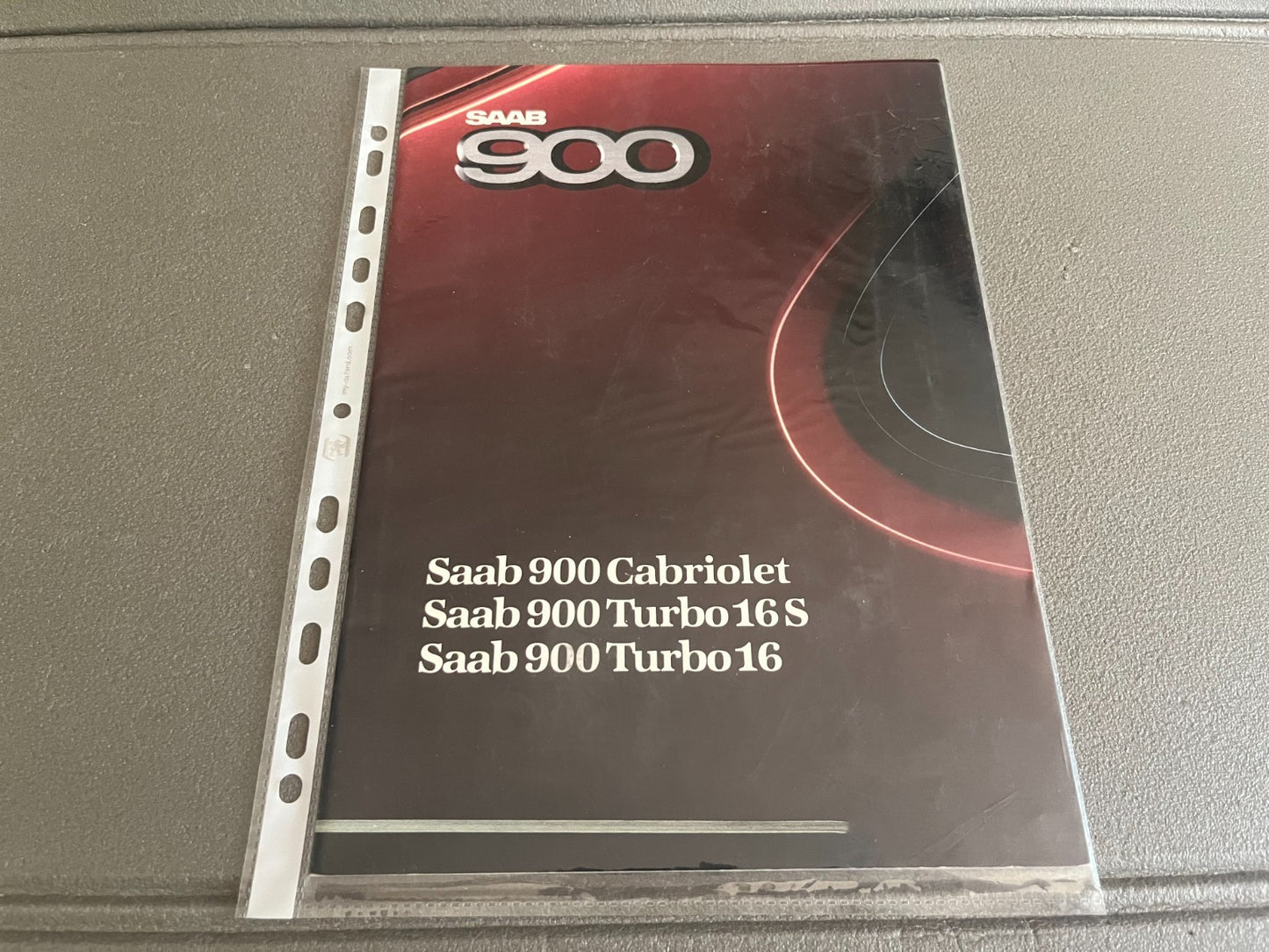 Ancien Dépliant Brochure Documentation Automobile Saab 900 Cabriolet Turbo 16 S