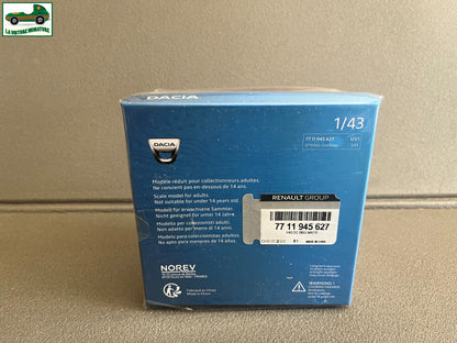 Voiture Miniature Dacia Spring Norev  1/43