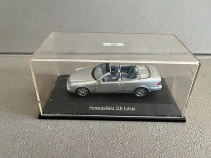 Voiture Miniature Mercedes Benz CLK Cabrio Schuco au 1/43