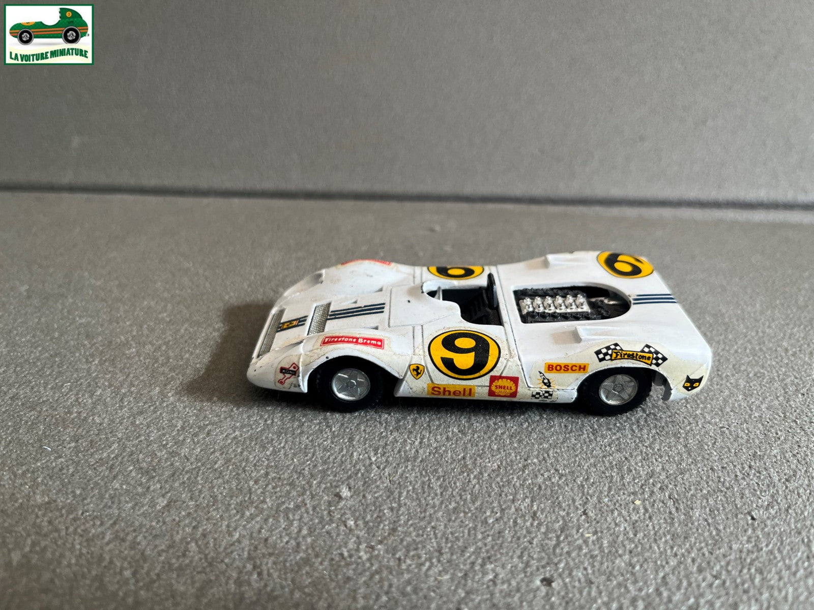 Ancienne Voiture Miniature Ferrari P312 Mercury Made in Italy 1/43