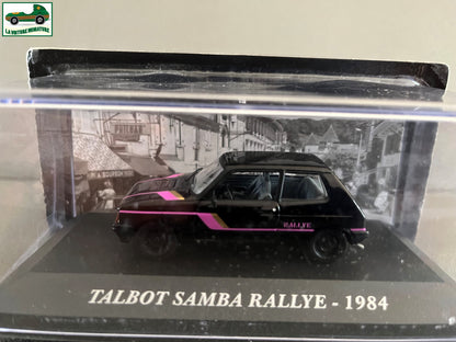 Voiture Miniature Talbot Samba Rallye 1984 au 1/43