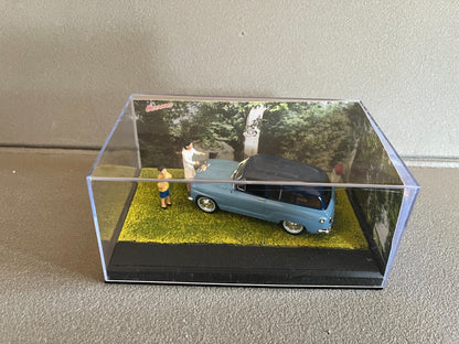 Voiture Miniature Simca P60 Ranch Etape 10 La Route Bleue RN7 1/43