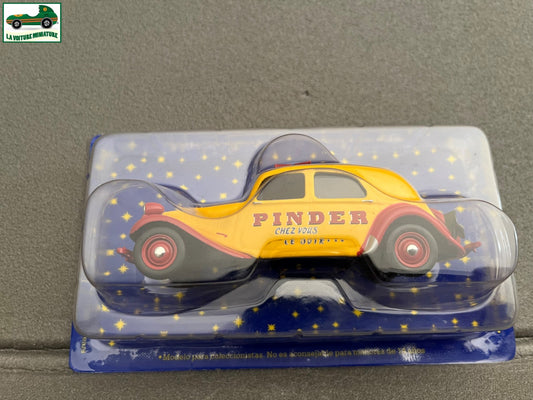 Voiture Miniature Citroen Traction Cirque Pinder Altaya 1/43