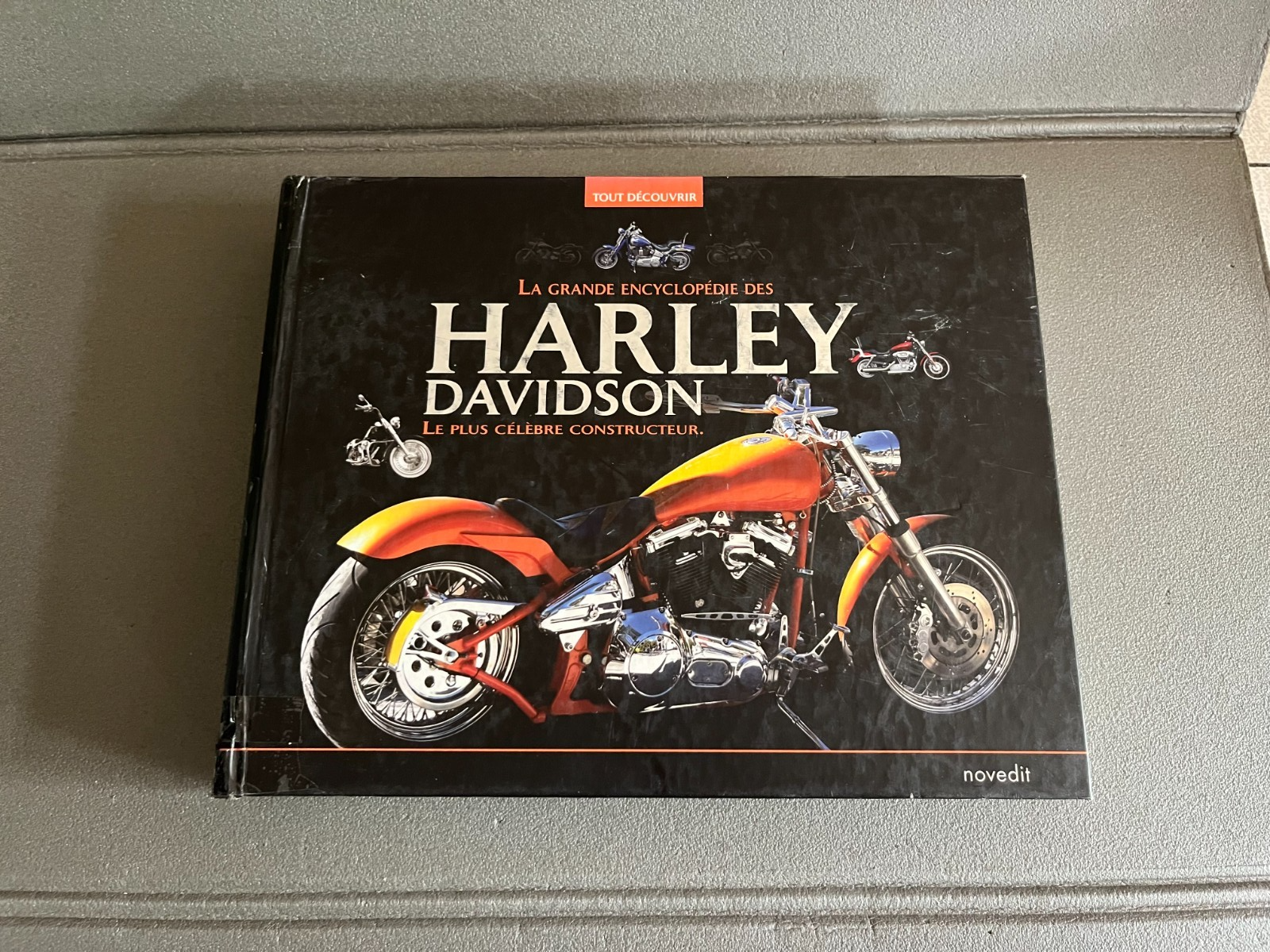 Livre Moto Grande Encyclopédie Harley Davidson Novedit