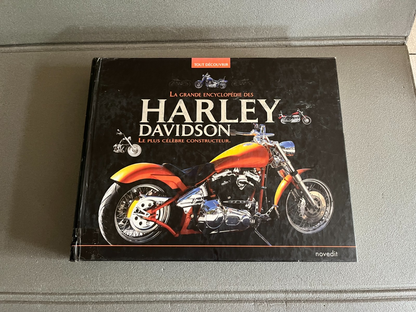 Livre Moto Grande Encyclopédie Harley Davidson Novedit