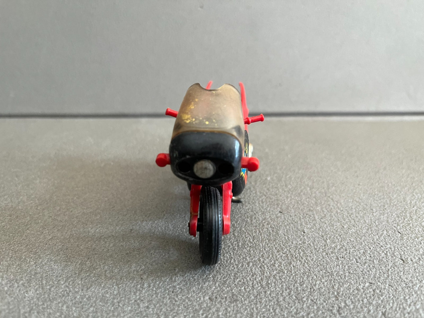 Ancienne Miniature Voiture Moto Batmobile Batman 1978 Corgi Toys Epave